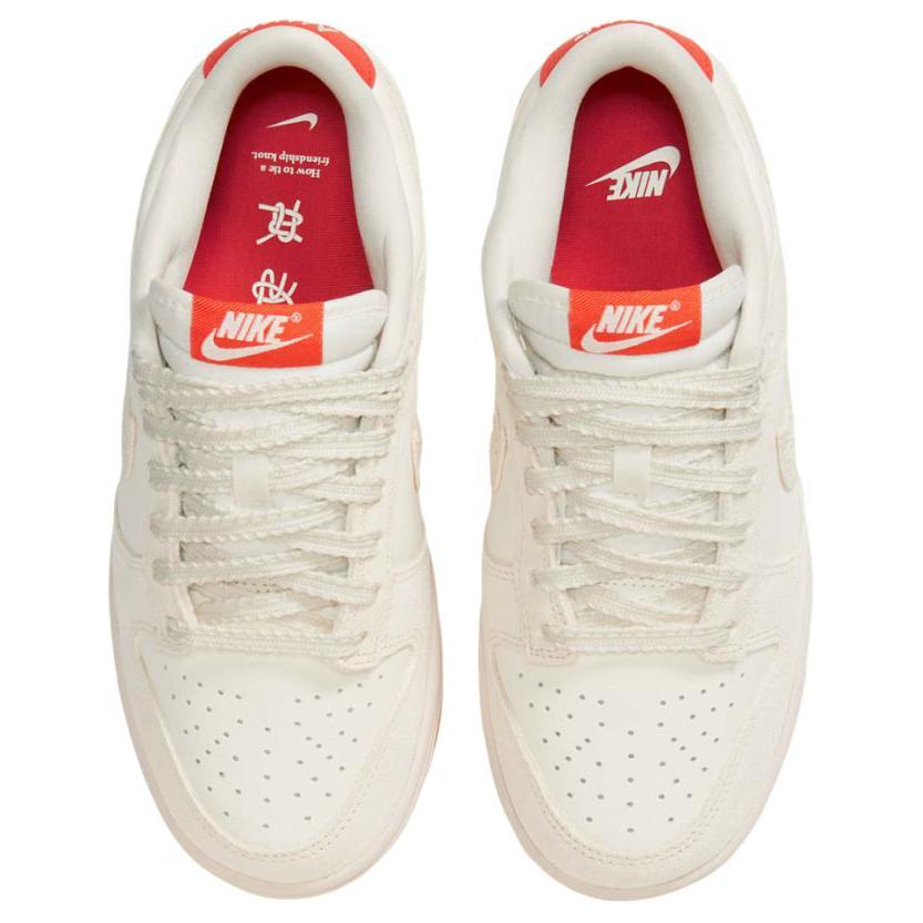 Nike Dunk Low Friendship Knot Dámské Tenisky Krémová Sail Picante-Červená HV5231-133