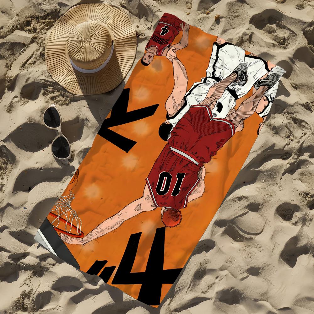 S-SLAM DUNK-K ANIME Towel Beach Quick Dry Soft Pool Towels Gift for Travel Gym Shower Camping sports