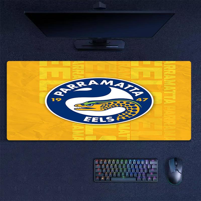 Parramatta Eels Print Cushion Non-slip Laptop Tablet Big Mousepad XXL Mat Mini PC Playmat With Lock edge