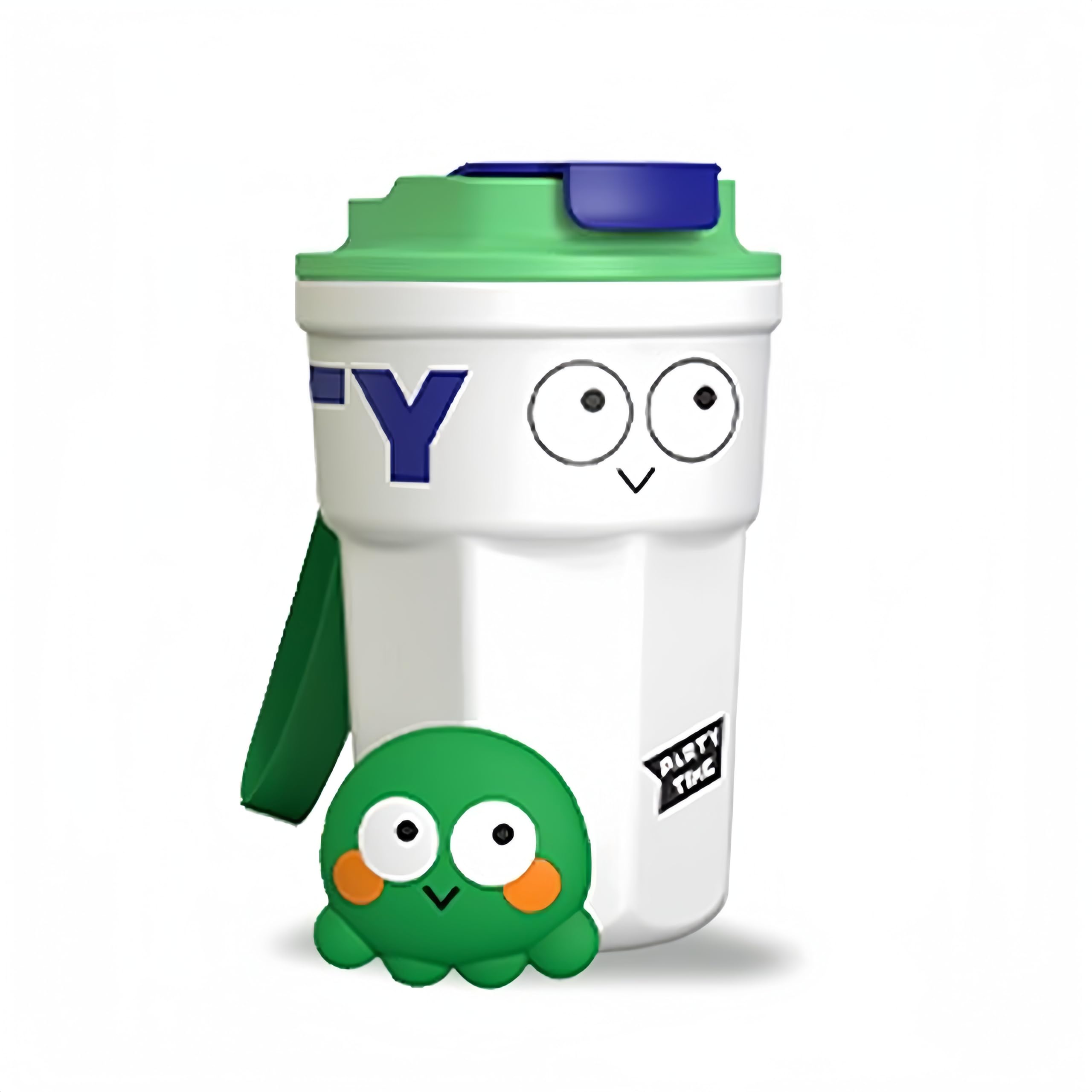 

Tumbler with lid, insulated, insulated, stainless steel 316L, coffee mug, cute, vacuum insulated, leak-proof, double-walled, 400ml capacity, stylish,