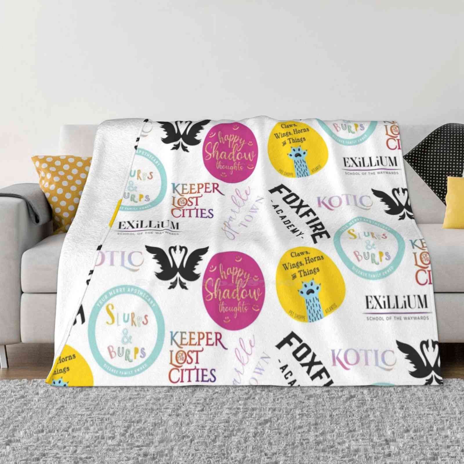 Keeper Of The Lost Cities All Sizes Soft Cover Blanket Home Decor Bedding Keeper Of The Lost Cities Kotlc Happy Shadow Thoughts 30x40in