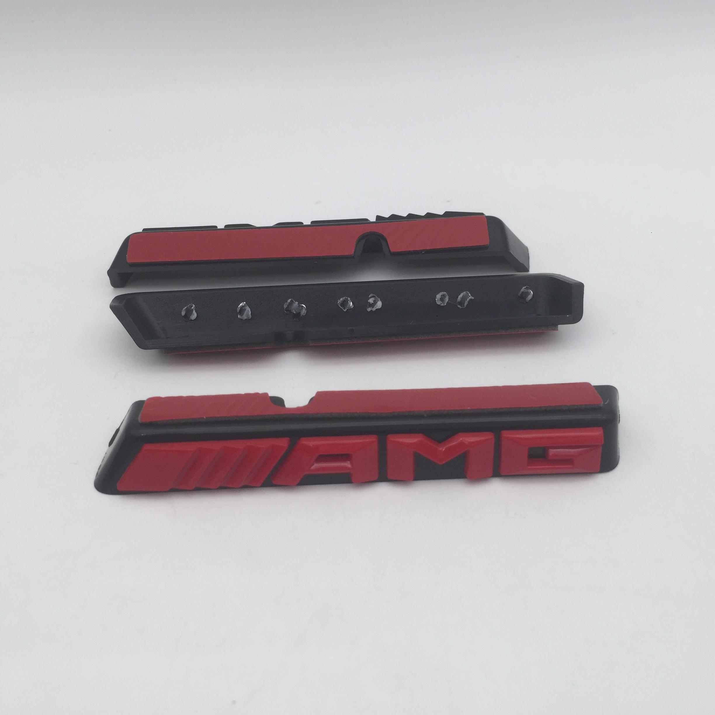 

1pcs 3D ABS for AMG Car Front Grille Hood Emblem Bonnet Sticker Badge Decal Styling auto accessories