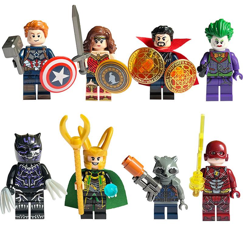 

Супергерой Стальной Паук Кукла Строительный Блок Головоломка Игрушка