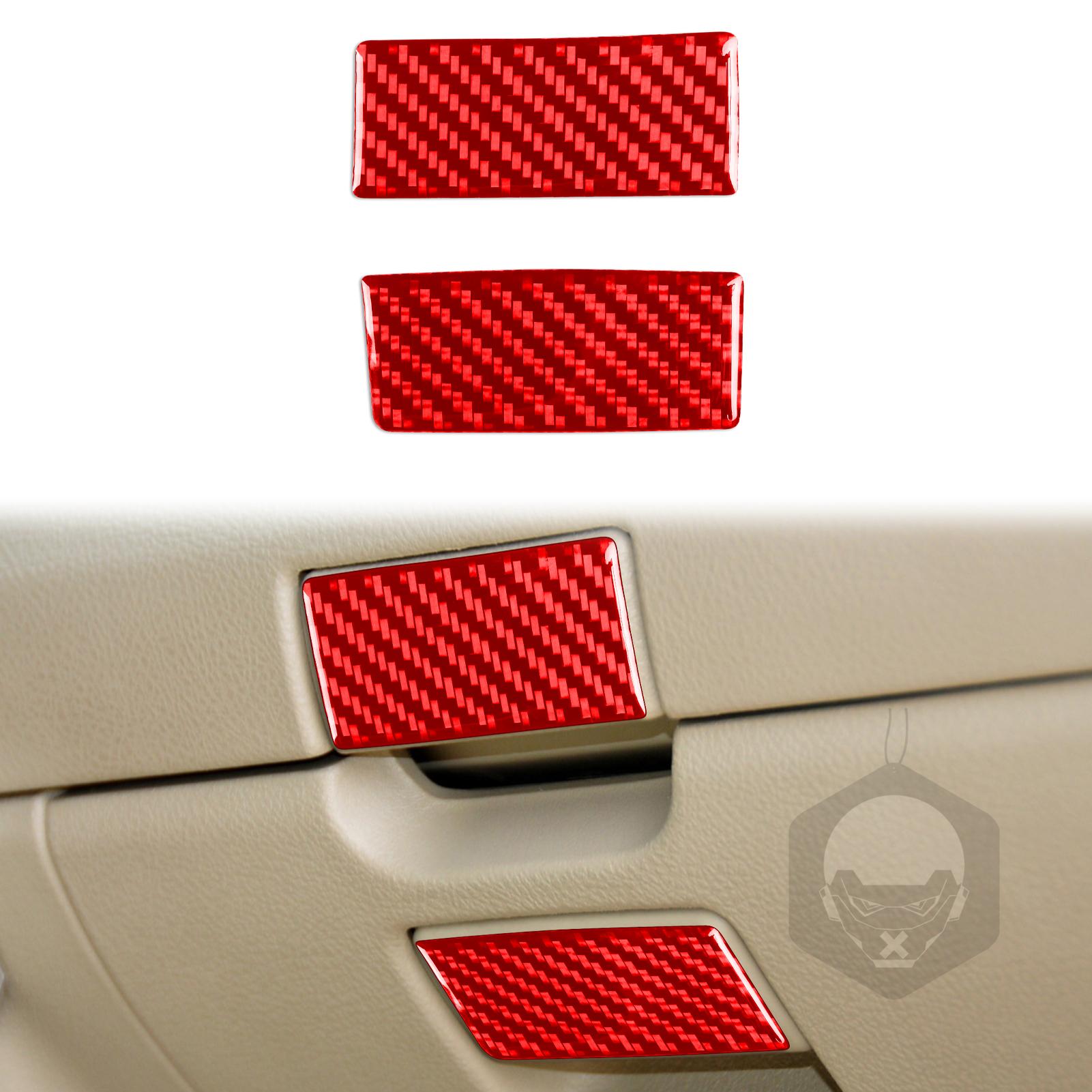 

Для Toyota Corolla 2007 2008 2009 2010 2011 2012 2013 аксессуары из углеродного волокна внутренний ящик для хранения Codriver отделка ручки красный