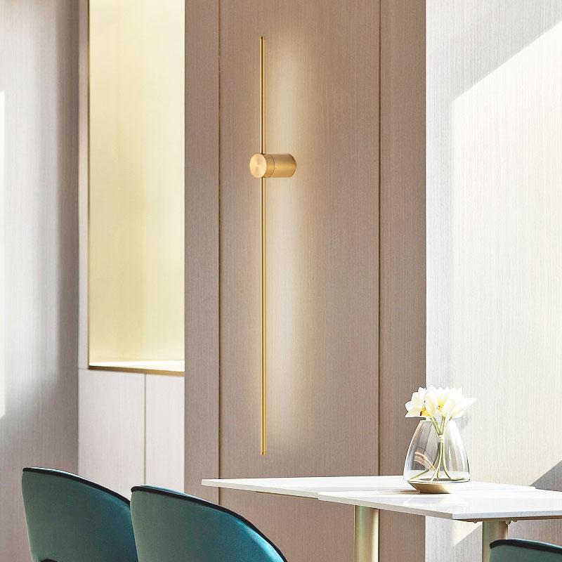 Indoor Touch Switch Dimmable LED Wall Lights for Living Room Bedroom 360° Rotatable Dimming Wall Lamps Wall Sconce Black White