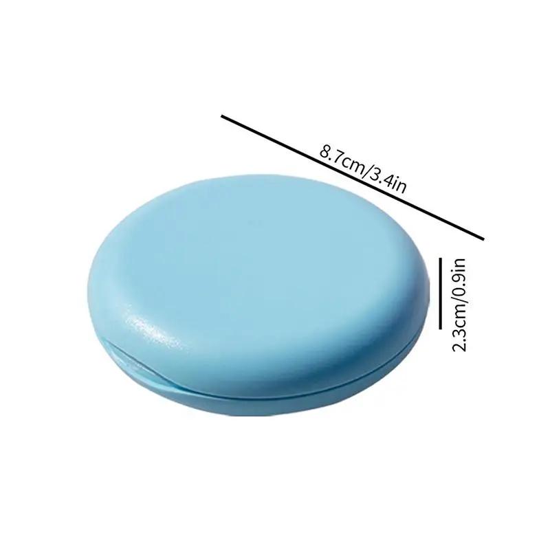 Retainer Box Fake Teeth Denture Storage Case With Mirror Mouthguard Aligner Braces Container Oral Hygiene Supplies Organizer