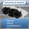 For Volkswagen Beetle 1998-2010 599-153, 599153 5 and 7 P  Climate Control Module