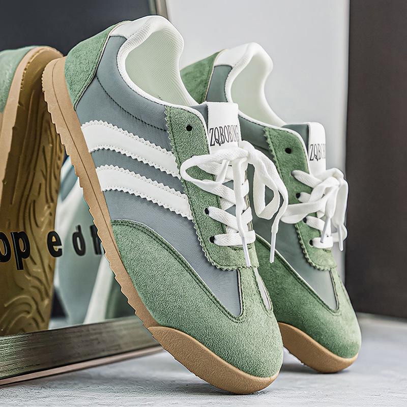 

Spring 2026 New Men s Korean Style White Skate Sneakers - Youth Casual Trend 46