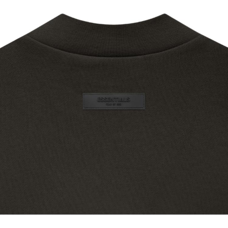 Fear of God Essentials FW22 V Neck Vest Off Black Women Vest Gray-Black FOG-FW22-416