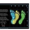 31.5" X 13.78" Non-Slip Squat Mat with Foot Position, Noiseless Pro-Grade Exercise Mat for Squats, Leg and Lunges,  for Home Fitness