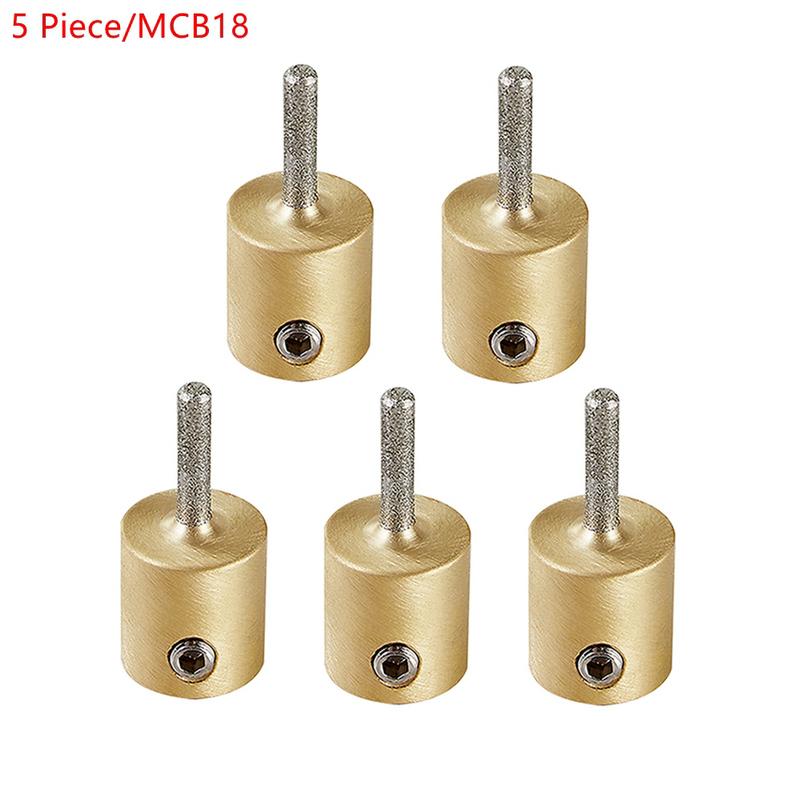 Grinder Bit Head For Glass Stone Stained Glass Diamond Grinder Bit Head (1,3/4,1/4 ,1/8 Inch) For Glass Stone Ceramic Grinding