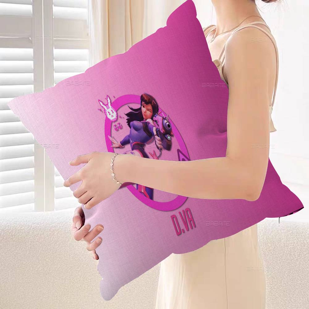 Game D-DVAS Pillow Cushion Cover Pillowcase Living Room Sofa Home Decor Customized