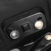 Carbon Fiber Style Car Ide Reading Light Lamp Trim For Ford Mustang 2015-