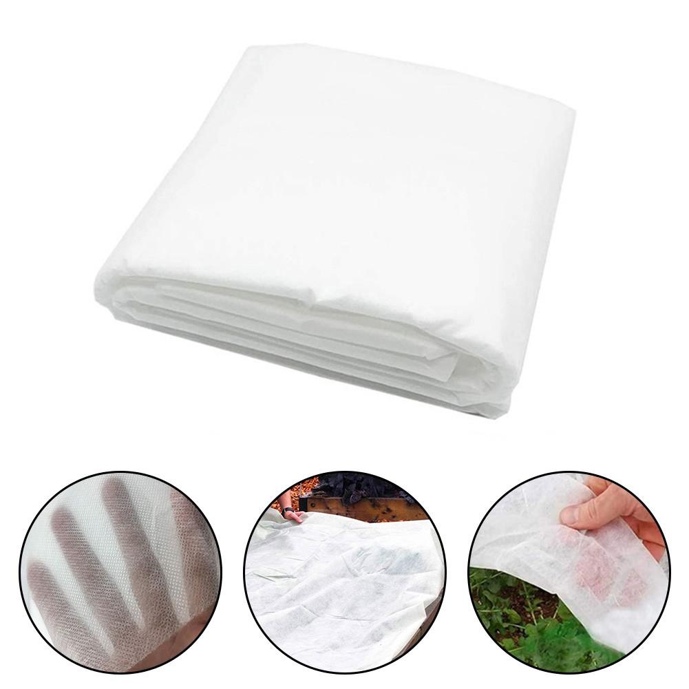 Protective Winter Fleece Blanket for Delicate Plants In Freezing Weather