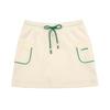 MARTINE GOLF Pocket Point Sweat Skirt_Ivory