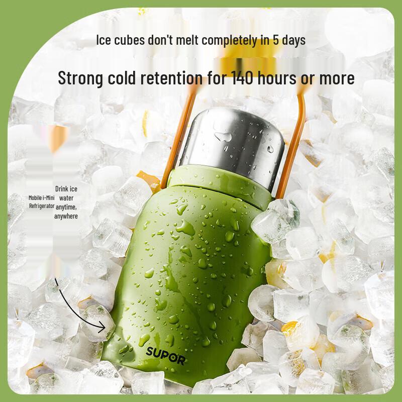 Supor 1L Dual-Drink Stainless Steel Insulated Bottle