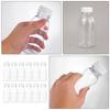 12 st 200 ml Plast Juiceflaska Dryckesflaska Fruktteflaskor Juiceförpackningsflaska Dryck Pet Livsmedelskvalitet Med Lock