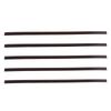 5Pcs Door Soundproofing Tape Waterproof Soundproof 5 Meters Practical Under Door Sealing Strip for Home Hotels