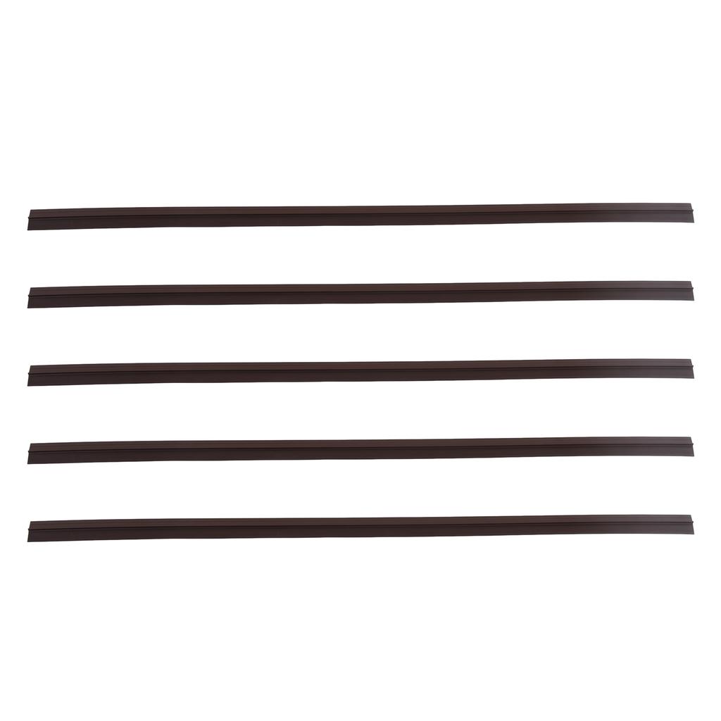 5Pcs Door Soundproofing Tape Waterproof Soundproof 5 Meters Practical Under Door Sealing Strip for Home Hotels