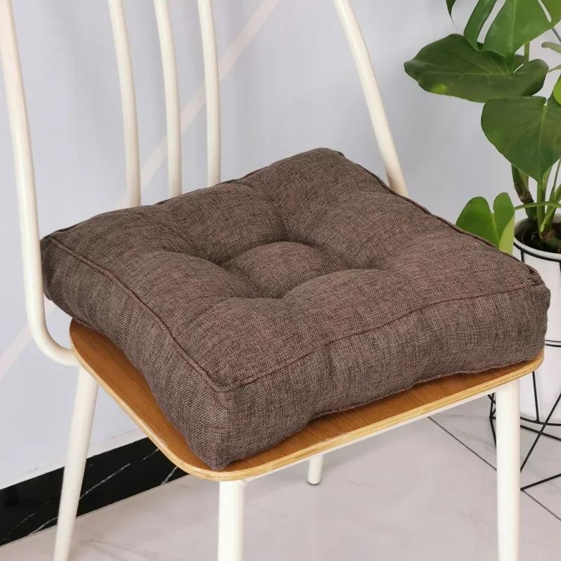 1pcThickened Square Non-slip Chair Cushions Dining Chair Seat Cushions,Suitable for LuxuryHotel Restaurants,LivingRooms,Kitchens