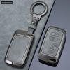 2 3 4 Buttons Zinc Alloy + Leather Car Key Case Cover Holder For Toyota Prius 30 Alpha Aqua Land Cruiser Auris for Lexus LC 200