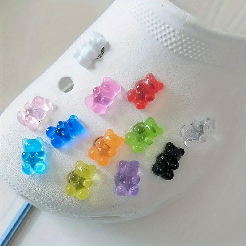 Glow In The Dark Cute Animal Shoe Charms Luminous Clips for Clogs Slides Sandals DIY Accessories Decor Garden Shoe Buckles