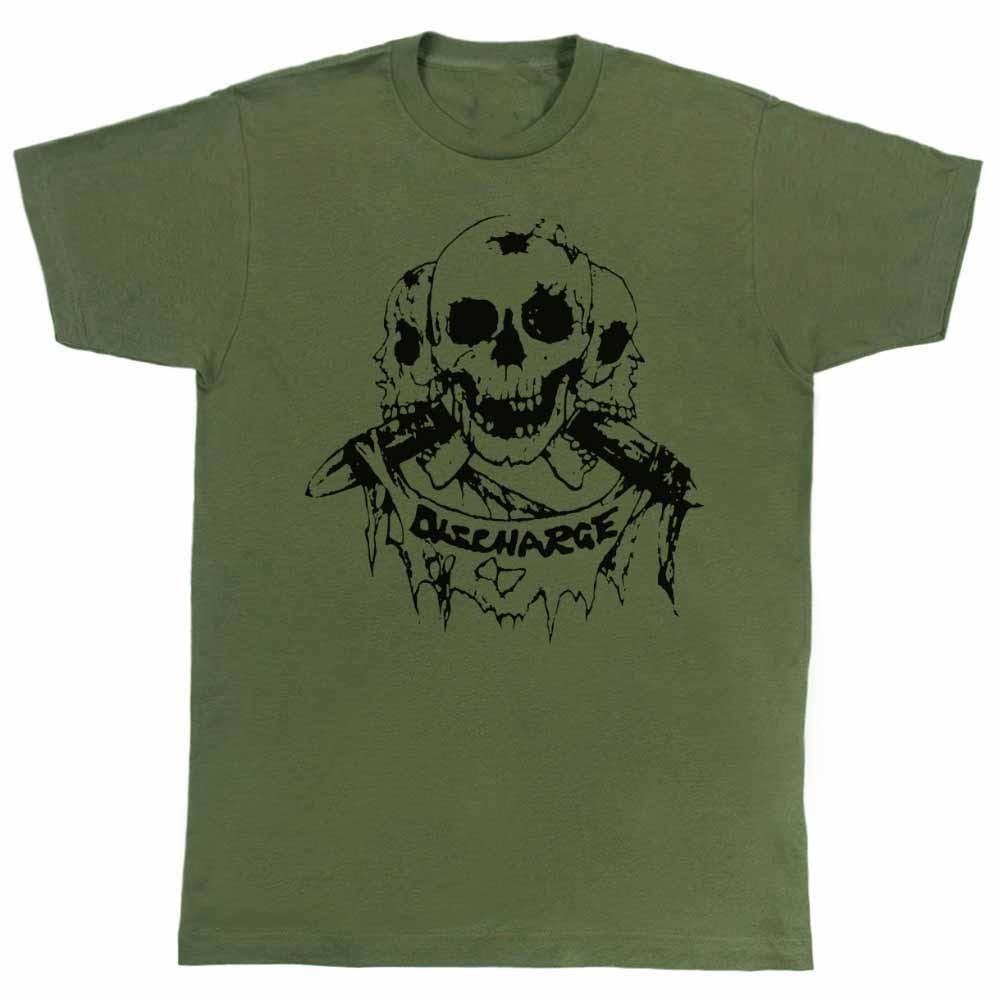 Discharge Band Shirt Green Full size S-5XL AD686 Unisex T-Shirt XXXL