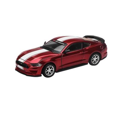 DIY Customizable 1/42 Scale Ford Mustang Alloy Car Model Kit - Unique Racing Car Collectible for Hobbyists & Enthusiasts