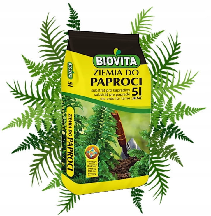 Fern Soil for Ferns , Multi-Component Substrate with Peat & Starter Fertilizer