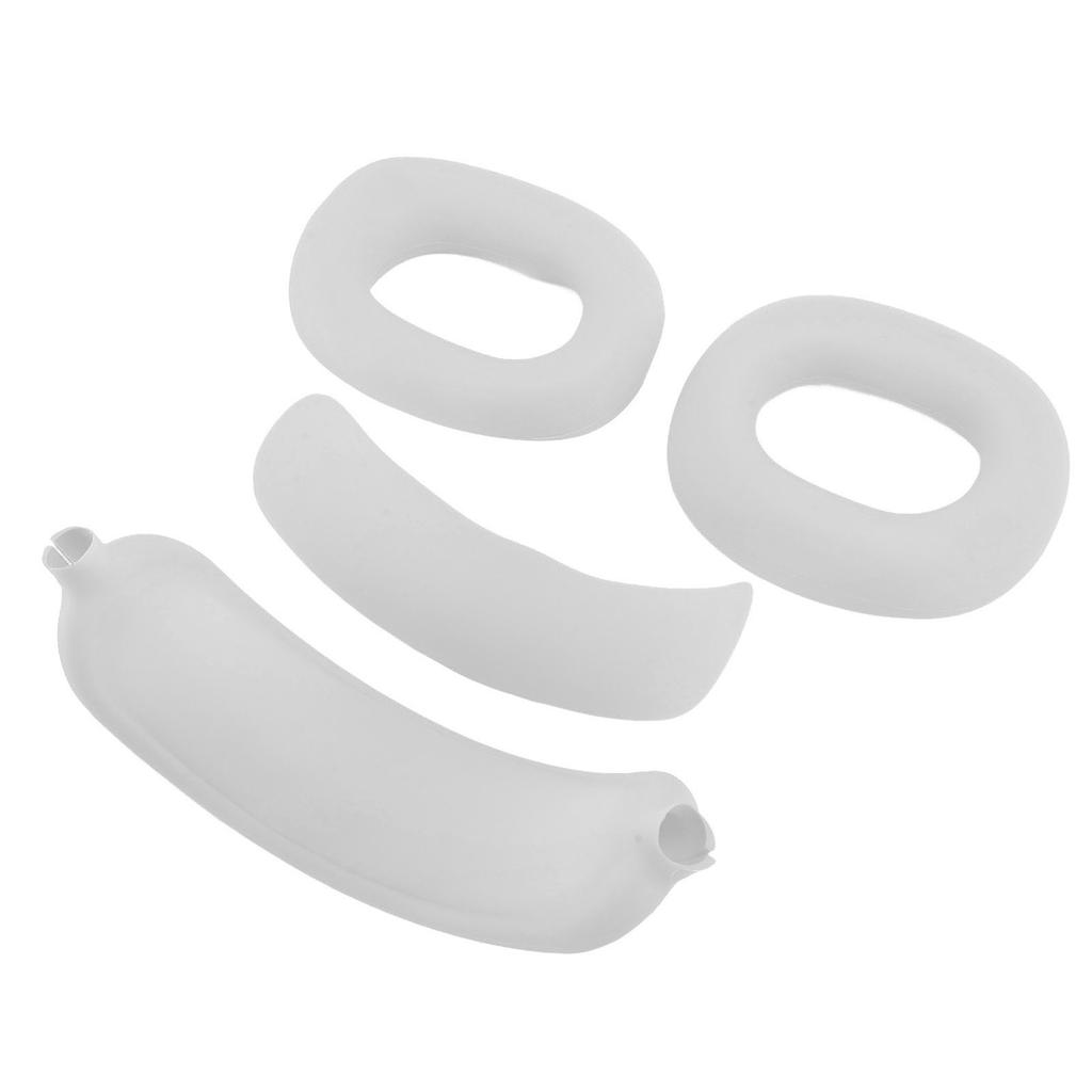 Headphone Ear Pad Cover Professional Silicone Earpads Headband Cover Beam Cushion Pad Set for IOS