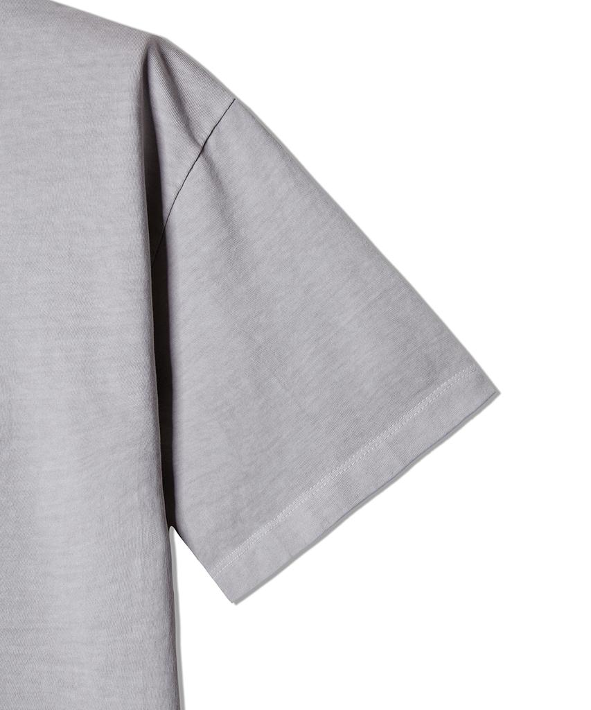 HOOVES Pigment Washed Graphic Short Sleeve T-Shirt [Cement]
