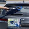 Car Windshield Cleaning Brush With Extendable Handle And Microfiber Cloth For Streakfree Glass Cleaning