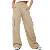 Sweatpants Women Pants With Pockets Fleece Lined Joggers Loose Jogger Pants