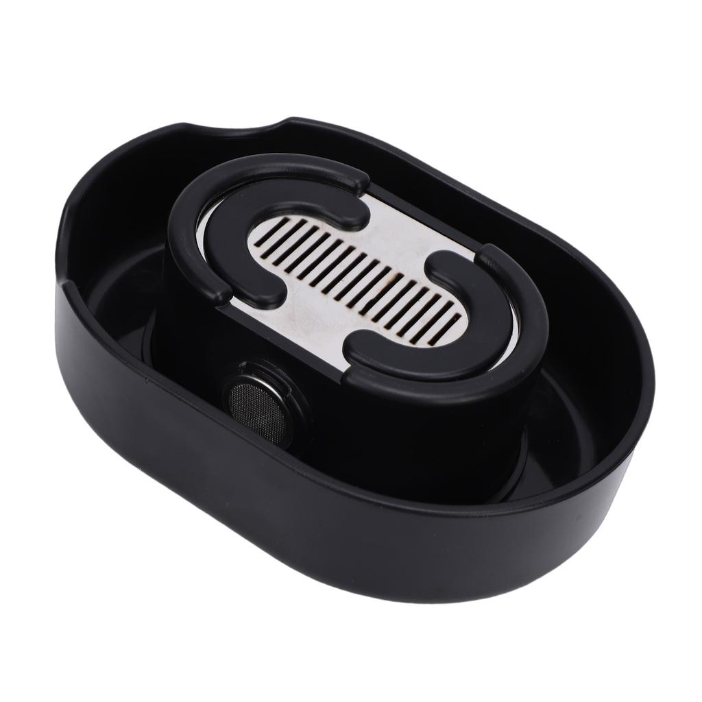   Rinser Manual Push Type Cleaner for Beard Shaving No Electricity Required Black