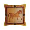 Classical  Luxury Horse Pattern Pillow Case  Graphic Pillow Cover Vintage Pillowcases For Living Room Sofa