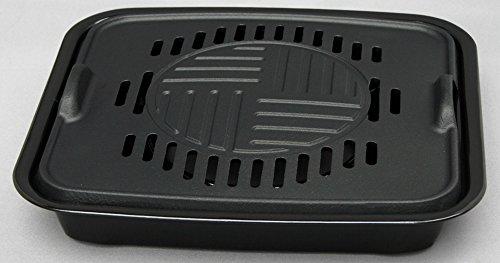 Ikenaga Iron Works Yakiniku Plate, Smoke-Reducing Iron Plate, for Gourmet Grills