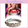 Suicide Squad Harley Quinn Cosplay-Kostüm aus PU-Leder für Damen, ideal für Anime-Conventions