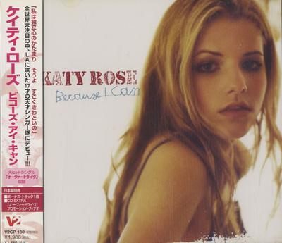 CD KATY ROSE  Because I Can V2CP180 V2 Records 2003 Japan ObiRock Used