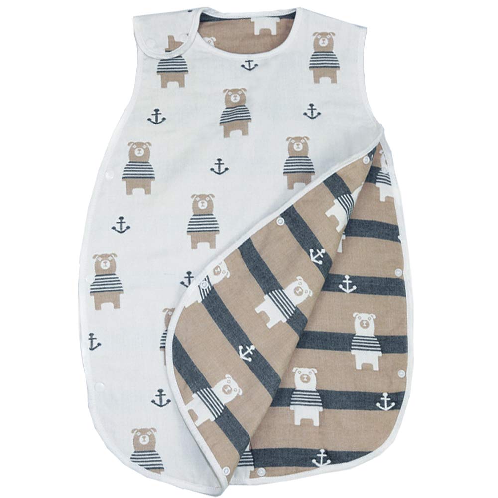 Gauze Winter Kids Baby Shower Gift To 3 Years Years [LILY CUPS] 6-ply Sleeper, Sleeper, Sleeper, Gauze, (newborn Old) (0-3 Old, Bear)