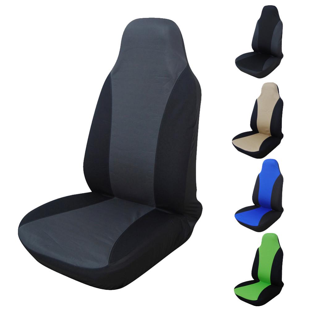 AUTOYOUTH 2PCS Front Car Seat Cover 5 Colour Universal Fit for lada Honda Toyota Seat Covers Car