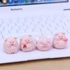 Adorable Mini Piggy Ornament: Cute Resin Figurine for Car Dashboard or Computer Screen Decor