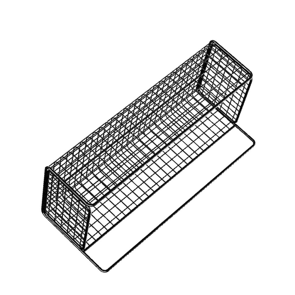 Kuchyňský závěsný úložný regál Nástěnný úložný koš Závěsný nástěnný organizér bez vrtání Košíky do ložnice na koleji