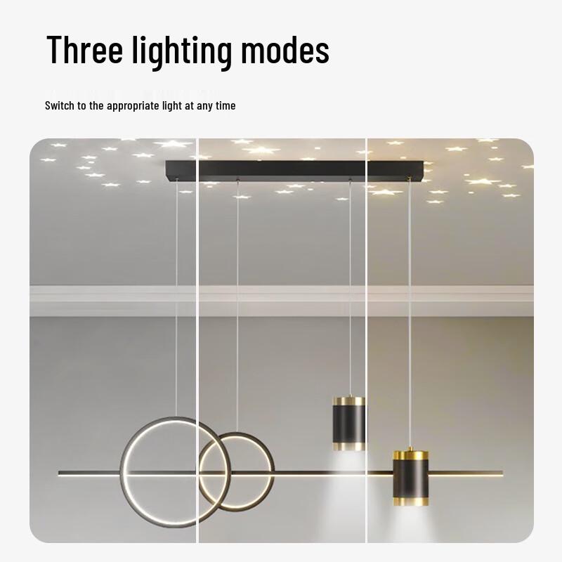Modern Starry Sky Dining Room Chandelier
