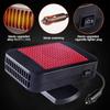 For 12-volt Vehicles 360 Rotatable 12V Heater Cold Weather Driving 12V Portable Heating Fan Adjustable Direction