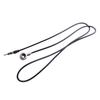 0-180 Degrees Roof Radio Antenna FM AM Signal Aerial Spring Soft Rod Mast Cable Telescopic Extended for Universal Cars Silver