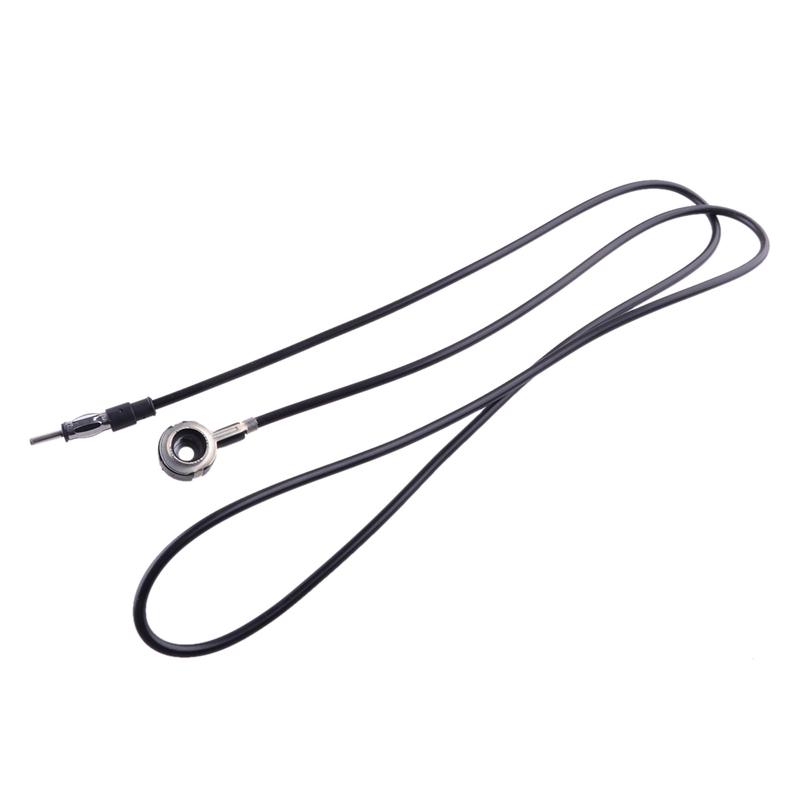 0-180 Degrees Roof Radio Antenna FM AM Signal Aerial Spring Soft Rod Mast Cable Telescopic Extended for Universal Cars Silver