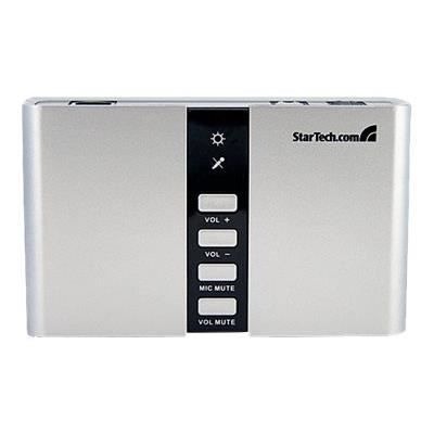 USB 7.1 Audio Adapter with Digital Audio - USB 7.1 Audio Adapter - External Sound Card with SPDIF Digital Audio