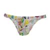 Men's Summer Cool Breathable Low-Rise Bikini Briefs - Sweat-Free & Comfortable, Printed Design.