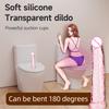 7.48" Transparent Dildos Penis for Women Erotic Anal Sex Toys Soft Clitori Vaginal Stimulation Masturbators Prostate Massager