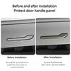 Luminous Door Handle Sticker for Tesla Model 3/Y/YL Highland Juniper Protective Invisible Protector Film 4PCS Car Accessories